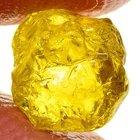 IF BEST COLOR & SHAPE 2.45ct NATURAL100% UNHEATED YELLOW MALI GARNET ROUGH NR!