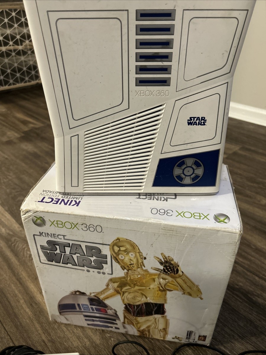 Microsoft Xbox 360 Slim Console (320gb) Kinect Star Wars Limited