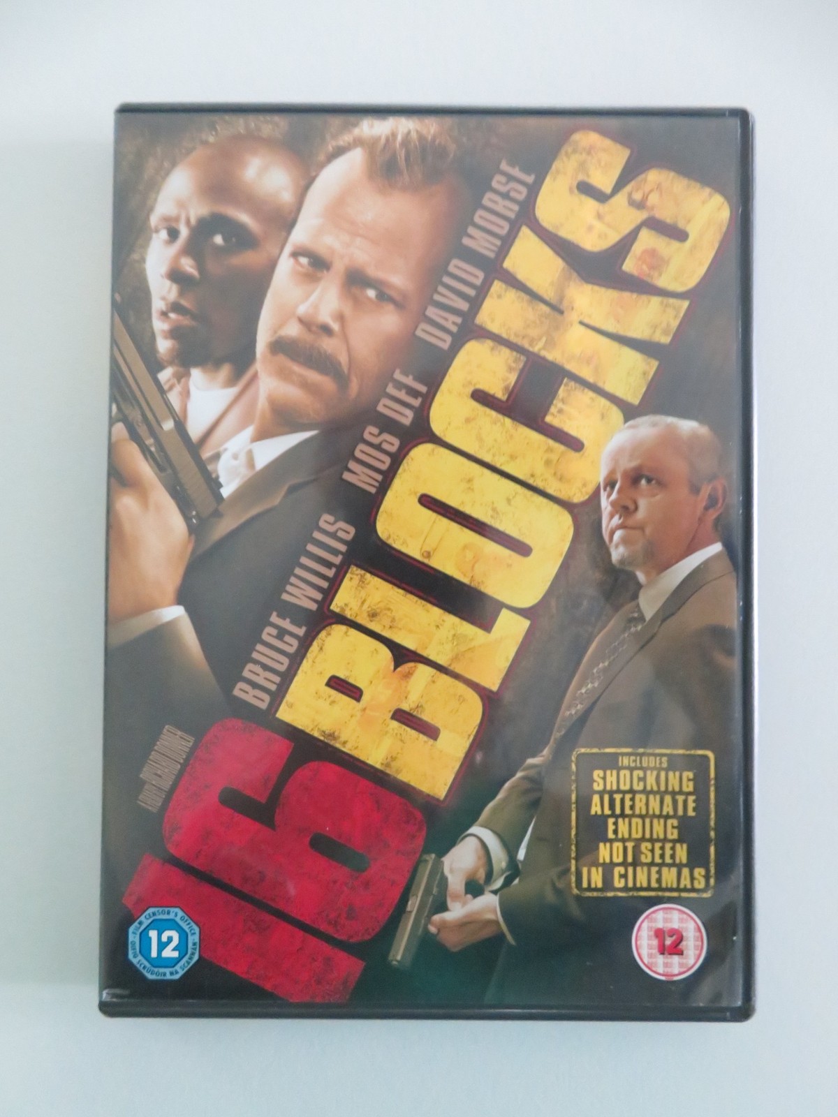 16 BLOCKS (DVD) BRUCE WILLIS MOS DEF 2006 REGION 2