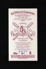 2012 Topps Allen & Ginter Mini Red Back #349 Danny Espinosa 23/25