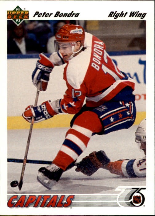 1991-92 Upper Deck #131 Peter Bondra - HKY