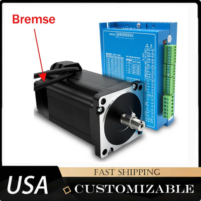 NEMA34 86 Closed-Loop Stepper Motor Driver Kits with Brake for CNC Applications