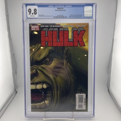 Hulk #4 CGC 9.8 2008 Loeb McGuinness WP