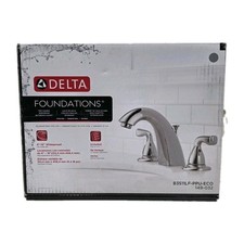 Delta Foundations Two Handle Widespread Lavatory Faucet B3511LF-PPU-ECO in chrom