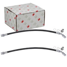 2X NK BREMSSCHLAUCH 400mm HINTEN passend für MERCEDES AMG C-KLASSE CLS E-KLASSE 