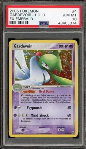 Pokemon Gardevoir EX Emerald Holo Rare #4 PSA 10 Gem Mint