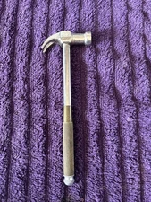 Vintage GAM MFG Co Brass Nesting Hammer & 4 Screw Driver Set Lancaster PA USA