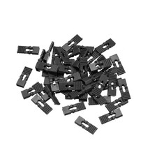 50pcs 2.54mm Jumper Cap Lengthened Short Circuit Connection Black