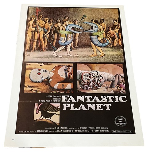 VTG Movie Poster “Silent Running” Starring Bruce Dern/Fantastic Planet - Picture 2 of 6