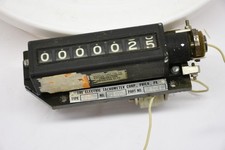 Mechanical Revolution Counter 7 Digit ECA 1910 Ledex Electric Tachometer Works