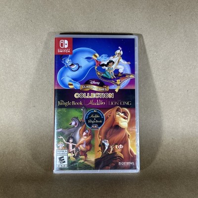 Nintendo Switch Disney Classic Games Collection Aladdin Lion King Jungle Book