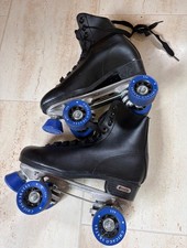 Mens Size 8 Chicago Black/Blue Roller Skates