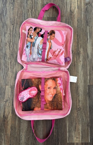Y2K Disney The Cheetah Girls Fleece Sleeping Bag Pillow Sleep Mask w/Carry Case