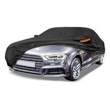 Atocover Black Heavy Duty Waterproof Car Cover For Sedan 179-185 - All-Weather