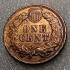 ■ 1902 INDIAN PENNY ONE CENT ☐ XF Details — photo 2