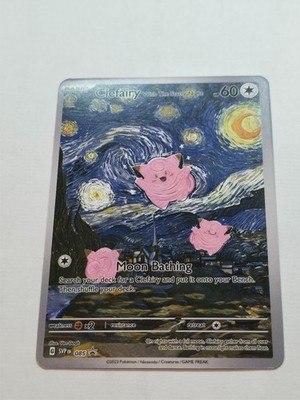 Clefairy Custom Van Gogh Style Card | Fanmade | Pokemon