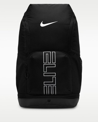 Nike Varsity Elite 32L Black School Padded Laptop Team Logo Backpack HM9965-010