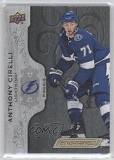 2018-19 Upper Deck Engrained Rookies Black 23/49 Anthony Cirelli #67 2a8
