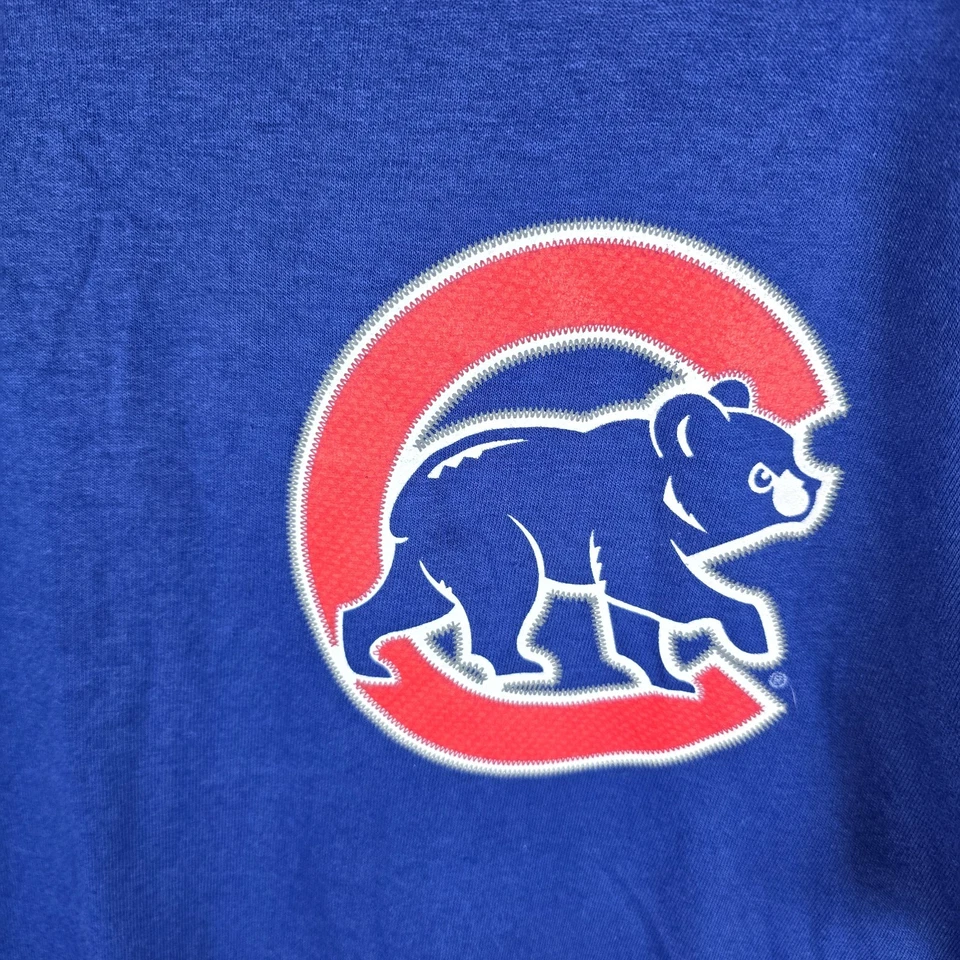 Cubs Chicago Kris Bryant #17 Blue T-Shirt 2016 World Series Champions Size XL - Image 2 of 4