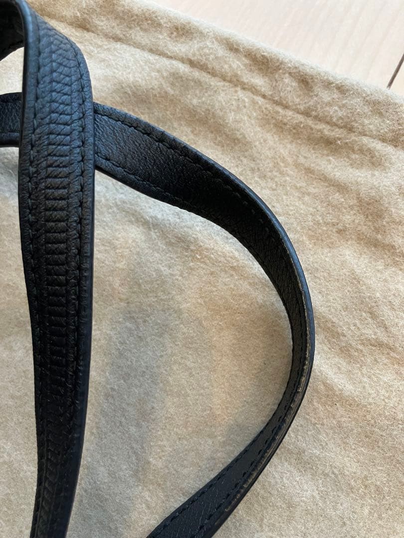 Bottega Veneta Nylon Tote Bag Black Large Lightweight Leather Strap Authentic thumbnail 11