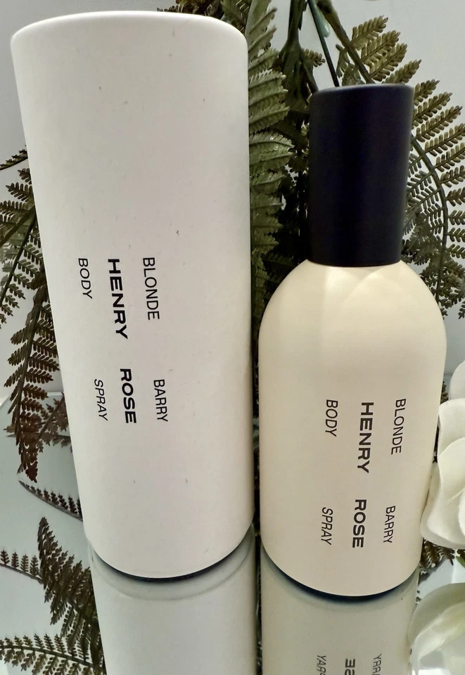 HENRY ROSE Rubia Barry Spray Corporal 6.7 OZ Auténtico Aroma Nuevo Foto 4 de 4