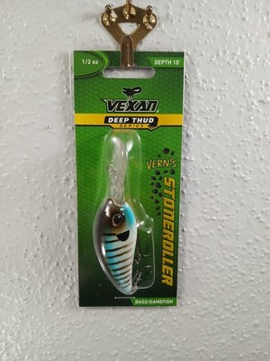 Vexan Deep Thud Series Vern's Stoneroller Deep Diving Crankbait 1/2oz Thumper