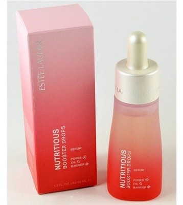 Estée Lauder Nutritious Booster Drops Serum Pores Oil Barrier 1.2 oz  / 35ml NIB