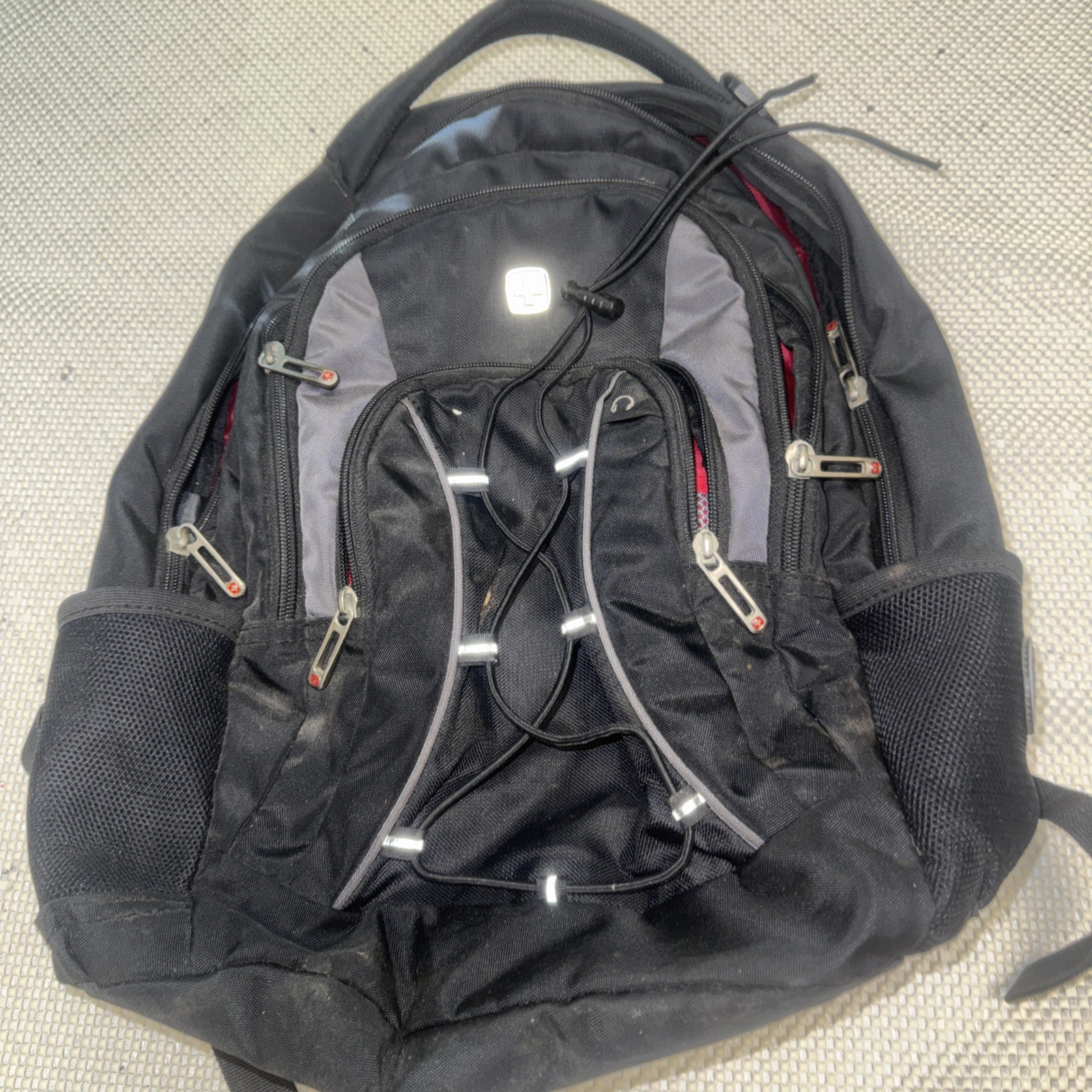 With Side Pockets Airflow Back