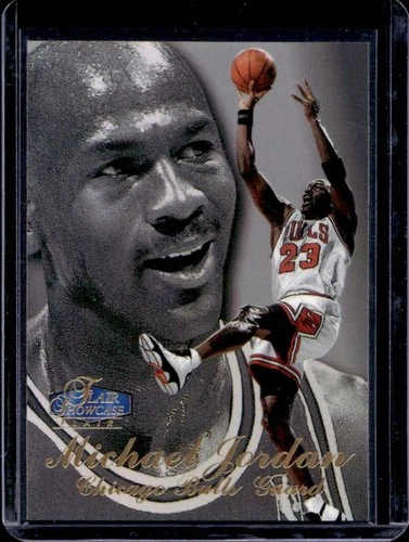 1997-98 Fleer Flair Showcase Michael Jordan Row 3 #1 Bulls
