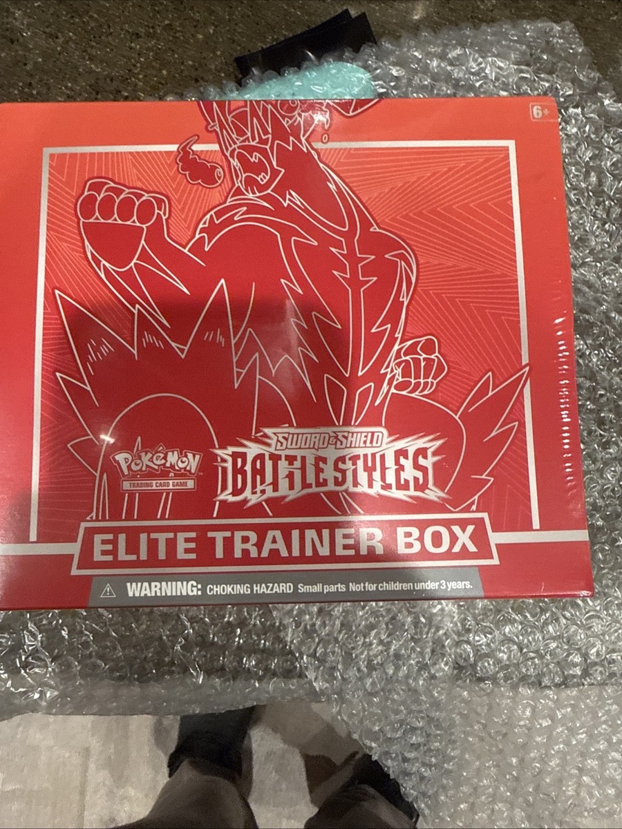 🔥 Pokemon TCG Sword & Shield - Battle Styles - Elite Trainer Box