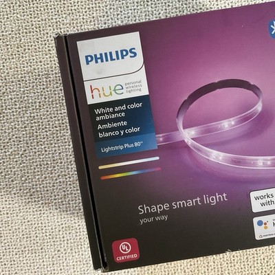 Phillips Hue Light Strip Plus 80  And Power Adapter L4B