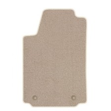 Veloursmatte für Audi A2 Bj. 1999 - 2005 Automatte Neu Passform BEIGE LP LUX