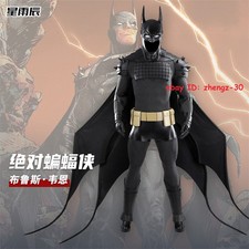 2026 Absolute Batman Costume Full Set Bruce Wayne Cosplay Jumpsuit Halloween NEW