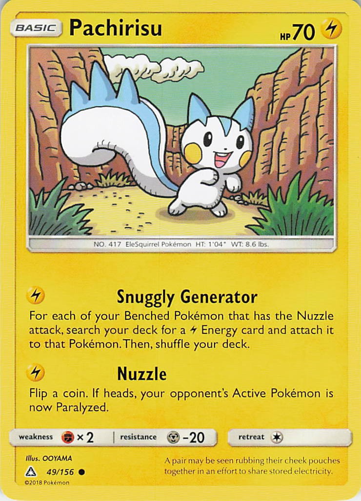 Pachirisu Common SM - Ultra Prism 49/156 NM