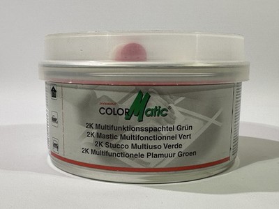2x ColorMatic 2K Multifunktionsspachtel Grün 875 gramm 499043 PE Spachtel