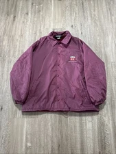 Vintage Sportsmaster USA PHILLIPS 66 Sherpa Lined Jacket XL Maroon