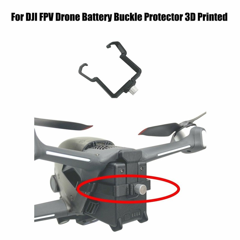 For DJI FPV Drone Battery Fixed Buckle Protector 3D Printed Accessory Anti-drop