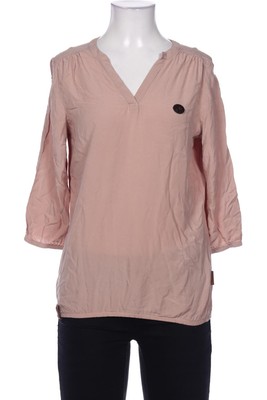 Naketano Bluse Damen Oberteil Hemd Hemdbluse Gr. XS Beige #kbrqign