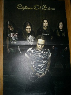 CHILDREN OF BODOM -  POSTER - 30 cm x 45 cm -  ALEXI LAIHO - RAR