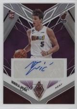 2022 Panini Chronicles Phoenix Rookie Purple /49 Nikola Jovic #PRA-NIJ Auto 12wc
