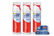 Colgate Cool Stripe Toothpaste 100ml | 3 Pack | Fresh Breath | Free UK Delivery 43.30 per litre