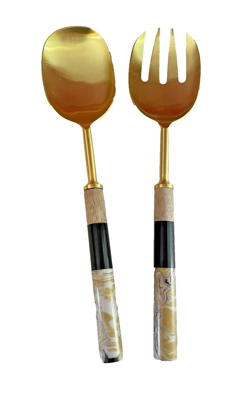 Creative Co-Op Salad Servers