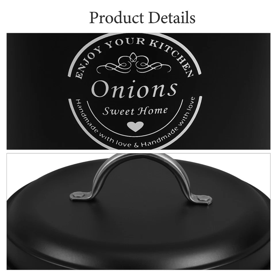  Kartoffel Box Vorratsdose Knoblauch Knoblauchspeicher Knoblauchbehälter - Bild 3 von 4