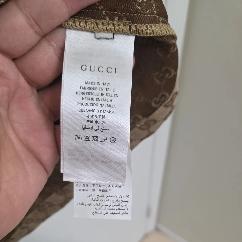 Camisa Gucci GG Abotonada Talla L  Foto 4 de 4