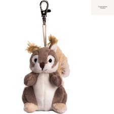 Squirrel Stuffed Animal Plush keychain 4-Inch