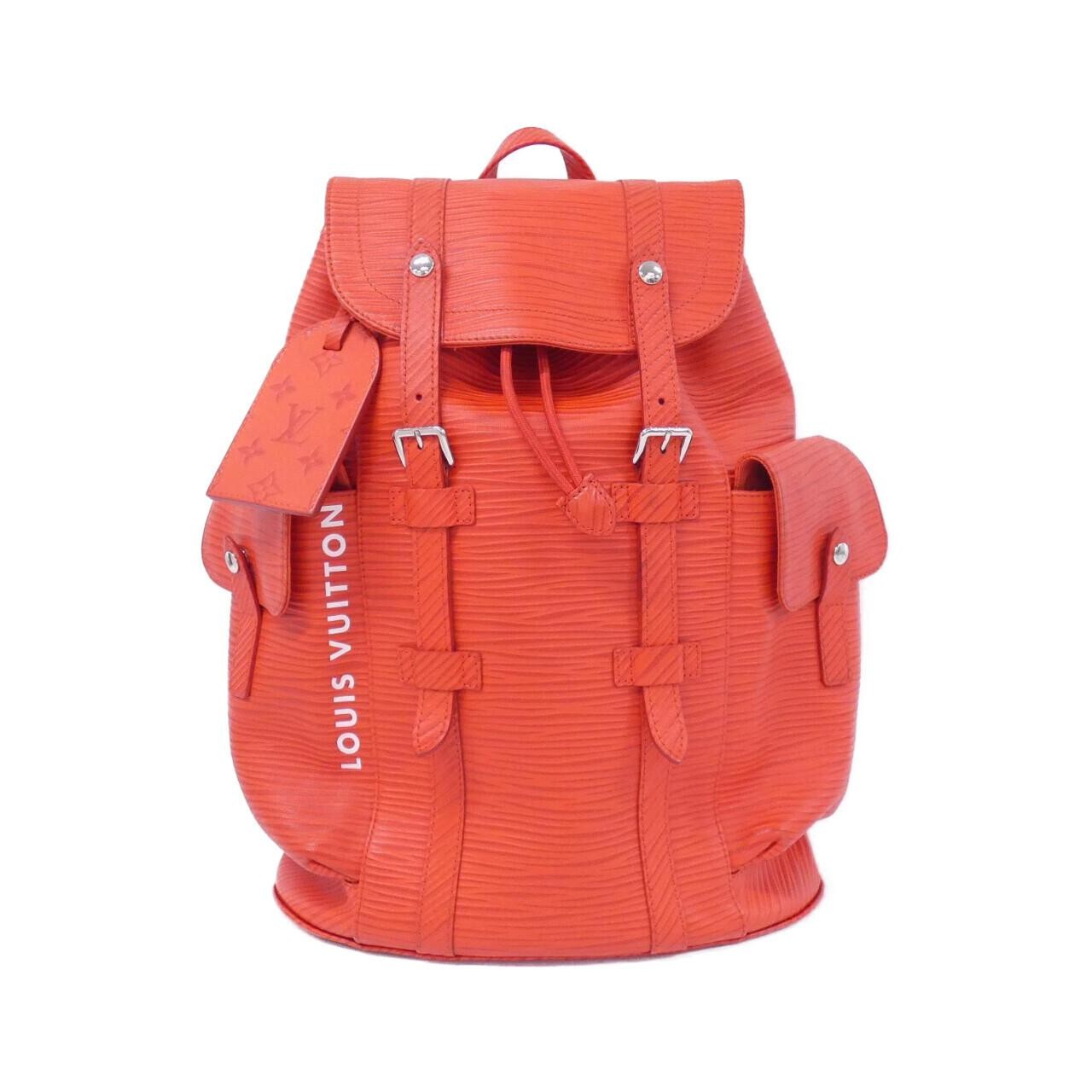 Authentic Louis Vuitton Epi XL Christopher MM Rucksack M23764 Black