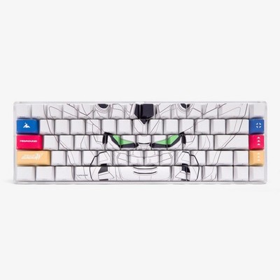 (NEW) Higround × Gundam Wing Basecamp65 Admiral Keyboard
