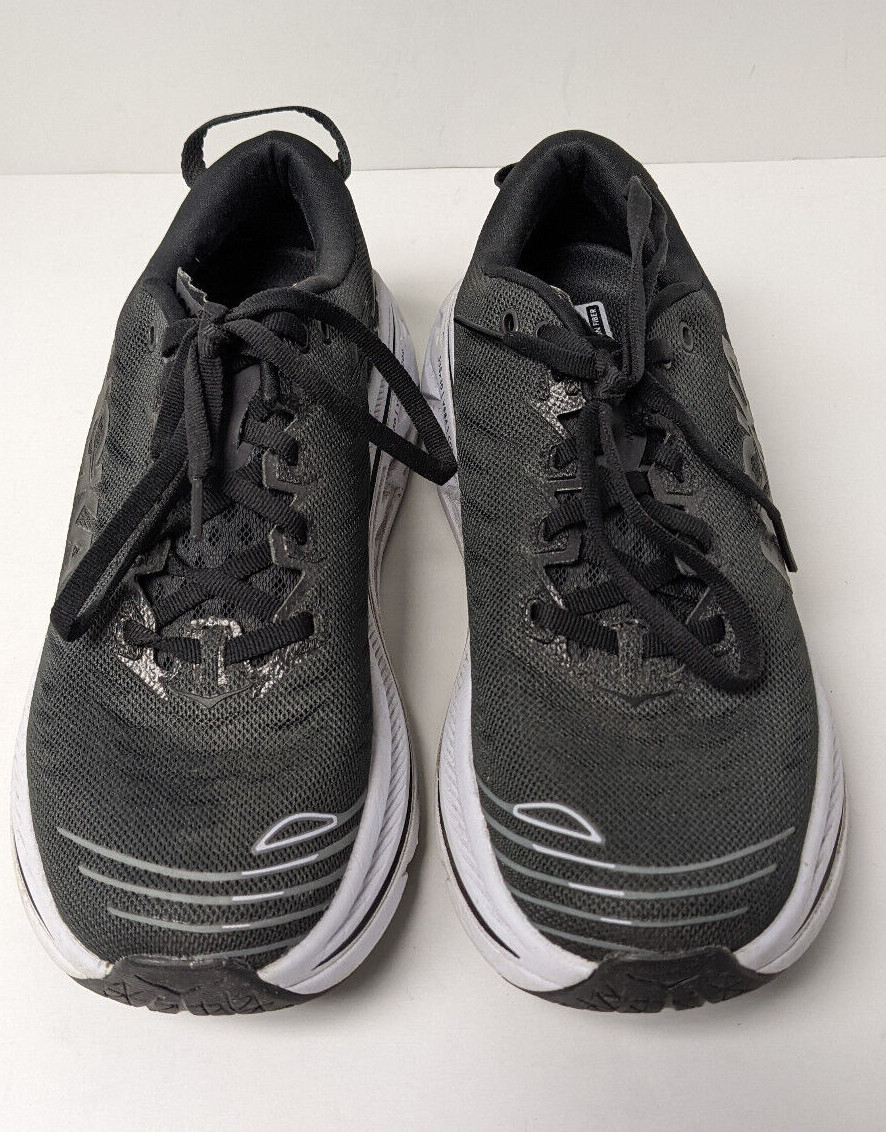 Hoka One One Bondi X Running Shoes, Black, Men's 8.5 M Gem