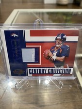 2007 Donruss Threads JOHN ELWAY Century Collection Game-Used Jersey 14/25 HOF