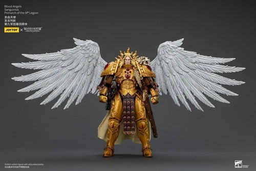 JOYTOY Warhammer Blood Angels Sanguinius Primarch of the 9th Legion 1/18 Figure - Picture 4 of 17